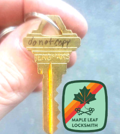A key that says "do not copy"