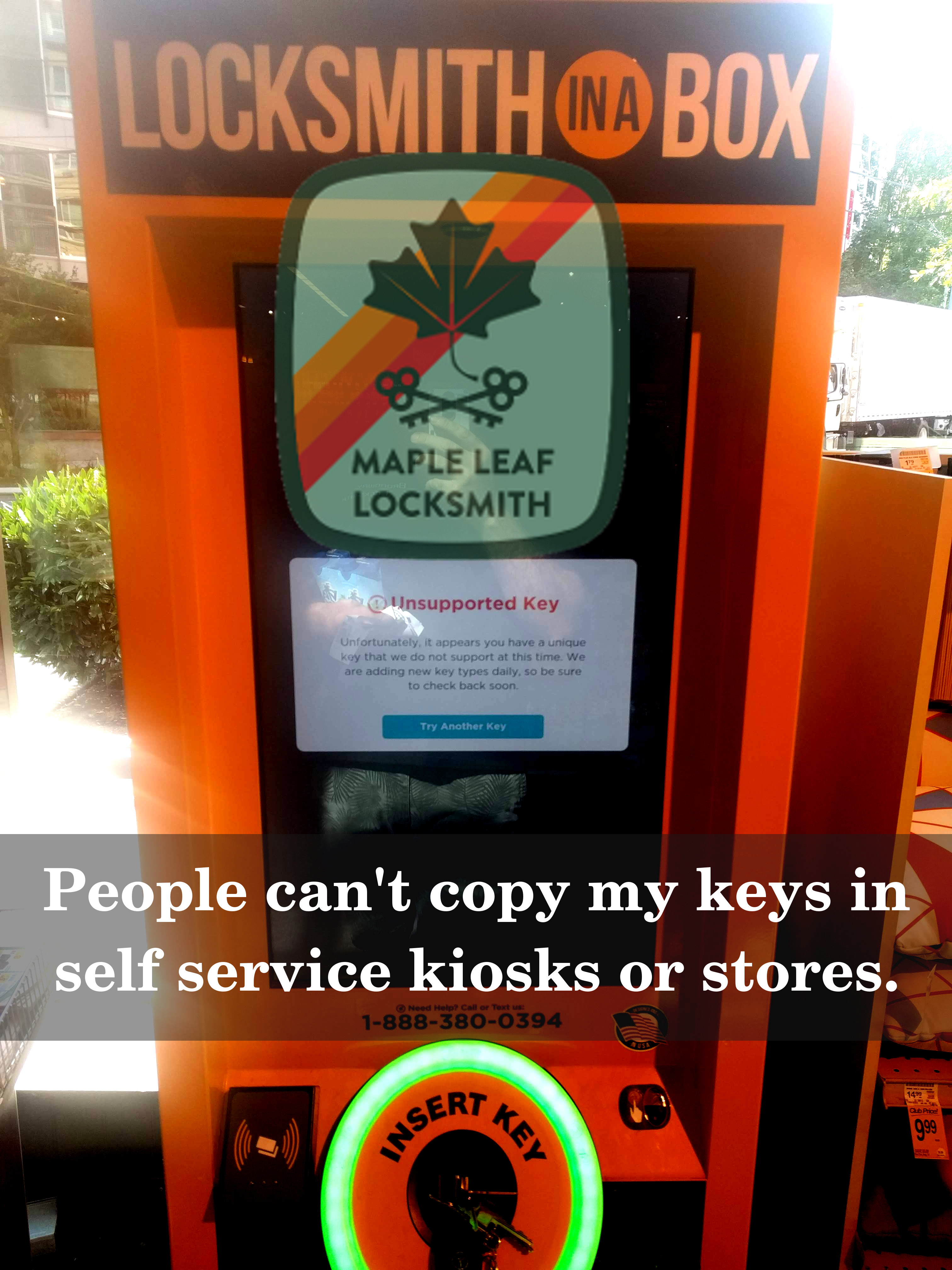 Key Copy Kiosks, Key Duplication